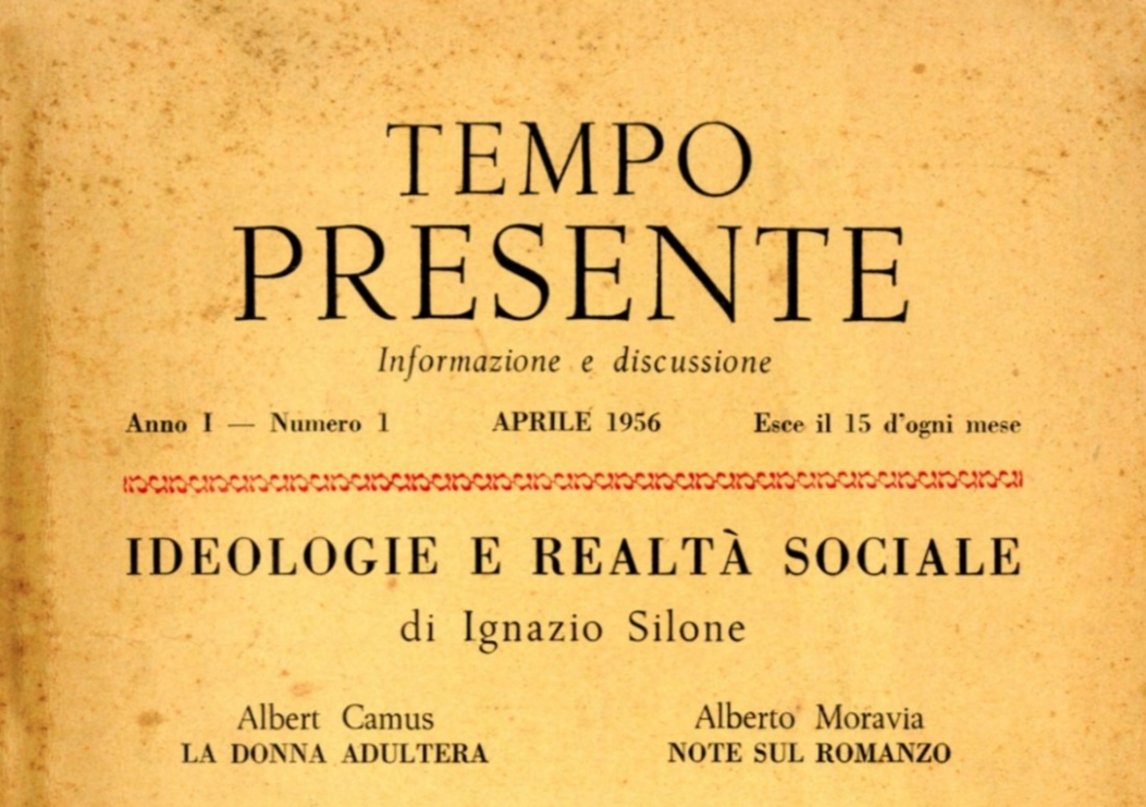 Venerdì 20 agosto a Pescina un Convegno su “TEMPO PRESENTE” nella cultura democratica del dopoguerra
