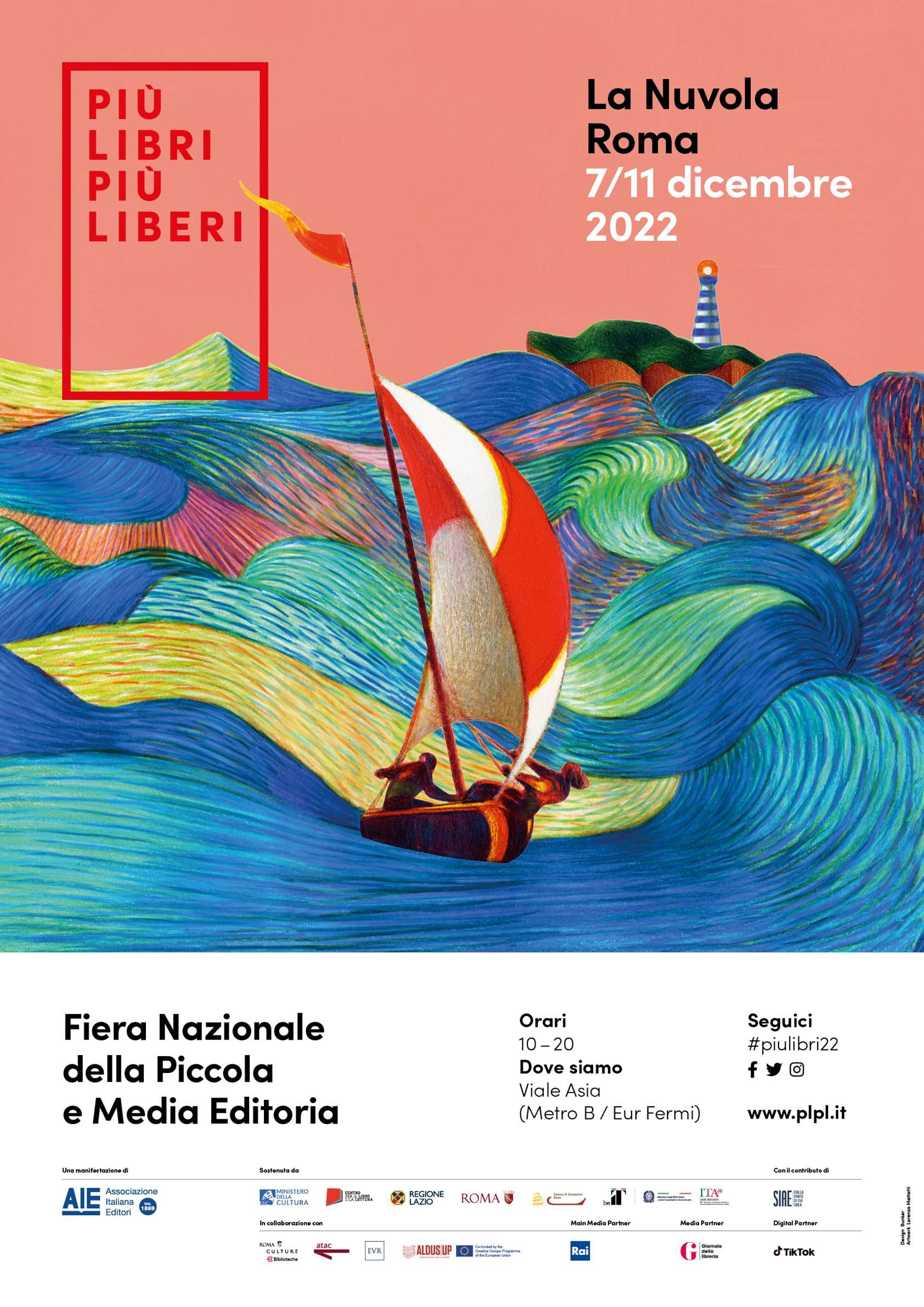 TEMPO PRESENTE e le edizioni della Fondazione Giacomo Matteotti alla Nuvola dell’EUR dal 7 all’11 dicembre 2022 per “Più libri più Liberi”