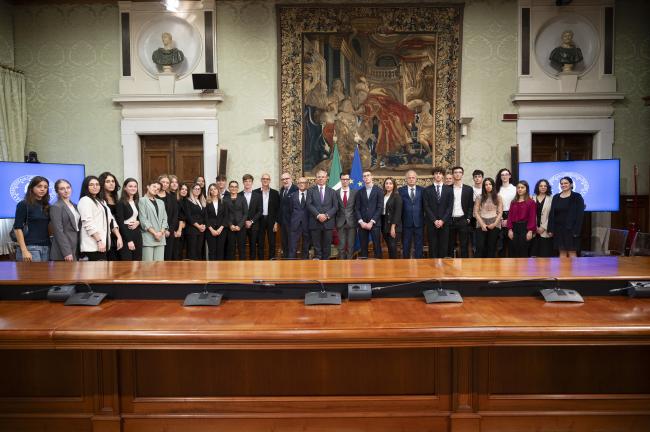 LE SCUOLE ALLA PREMIAZIONE DEI VINCITORI DELLA XIX EDIZIONE DEL PREMIO MATTEOTTI