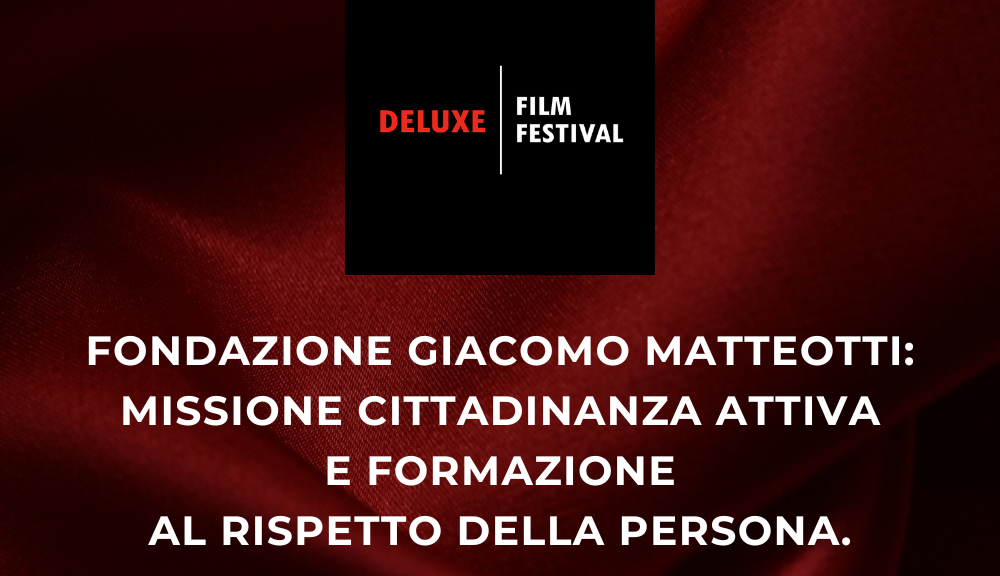 Venerdì 8 marzo 2024, in occasione della Giornata mondiale della Donna, all’Istituto Rossellini di Roma la manifestazione “DELUXE FILM FESTIVAL” dedicata ai giovani e alla creatività