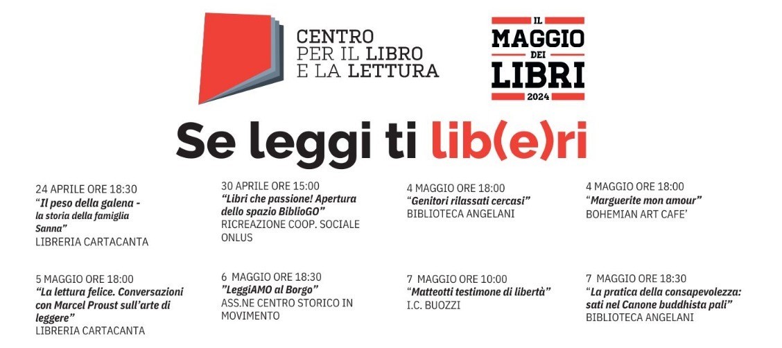 Per il MAGGIO DEI LIBRI 2024 promosso dal Cepell – Centro per il libro e la lettura nell’ambito della manifestazione “Se leggi ti lib(e)ri” martedì 7 maggio dalle 10:00 presso l’I.C. Buozzi di Monterotondo MATTEOTTI TESTIMONE DI LIBERTÀ
