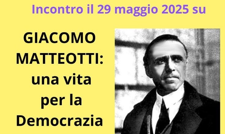 Giovedì 29 maggio 2025 presso l’I.C. “Antonio Vivaldi” di Ostia si è tenuto il seminario/incontro con gli studenti sul tema GIACOMO MATTEOTTI: UNA VITA PER LA DEMOCRAZIA