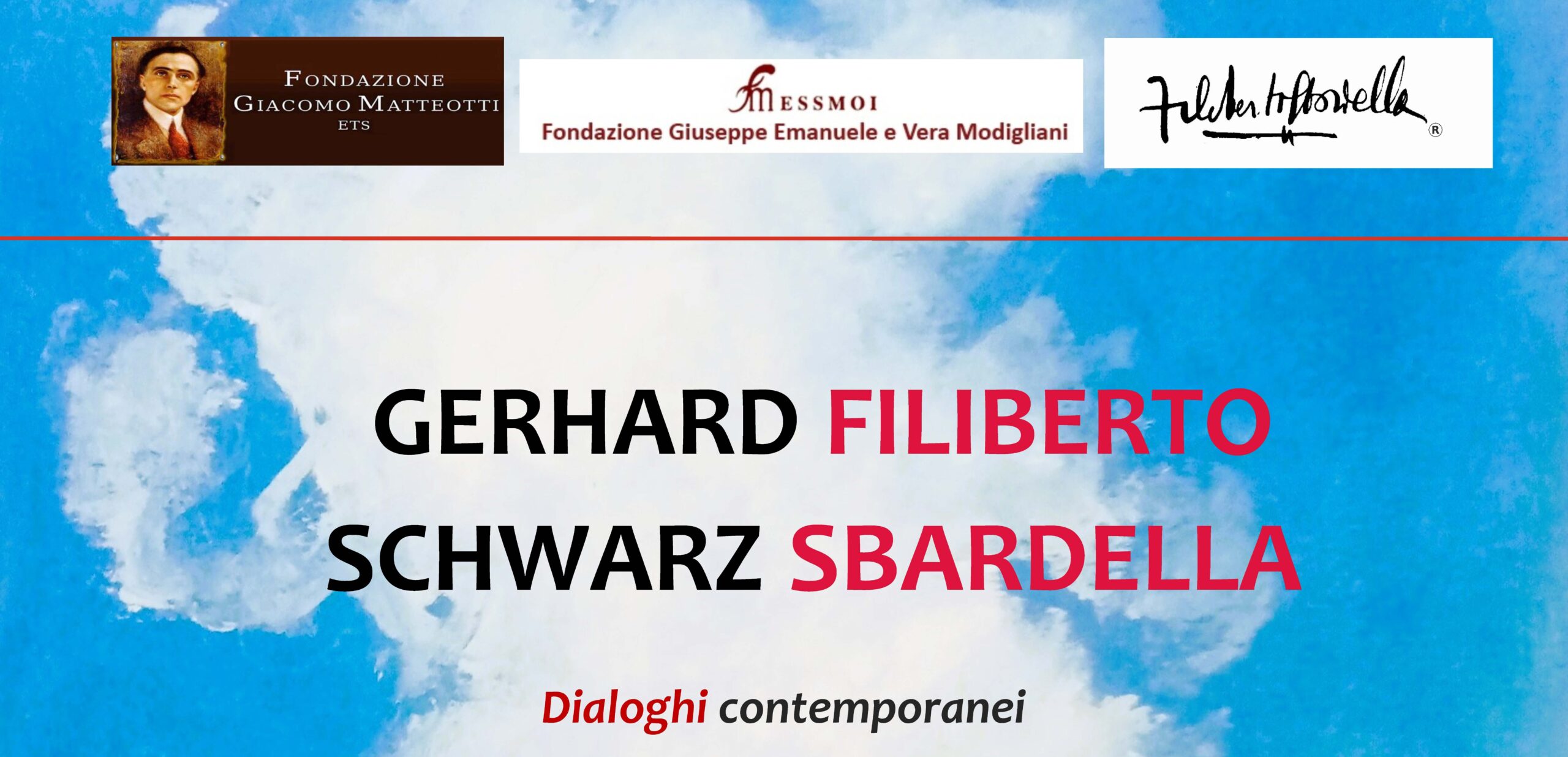 Giovedì 8 maggio 2025 alle 17:30, presso la sede di Via dell’Arco del Monte 99/a, inaugurata la mostra GHERARD SCHWARZ / FILIBERTO SBARDELLA; DIALOGHI CONTEMPORANEI