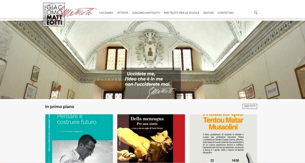 Benvenuti nel nuovo sito